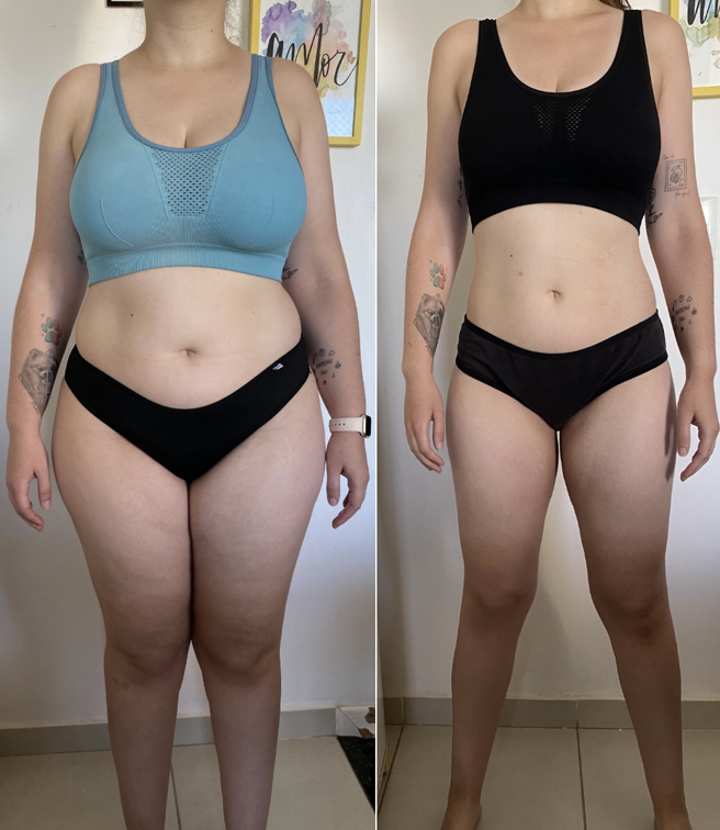 Client transformation — front view